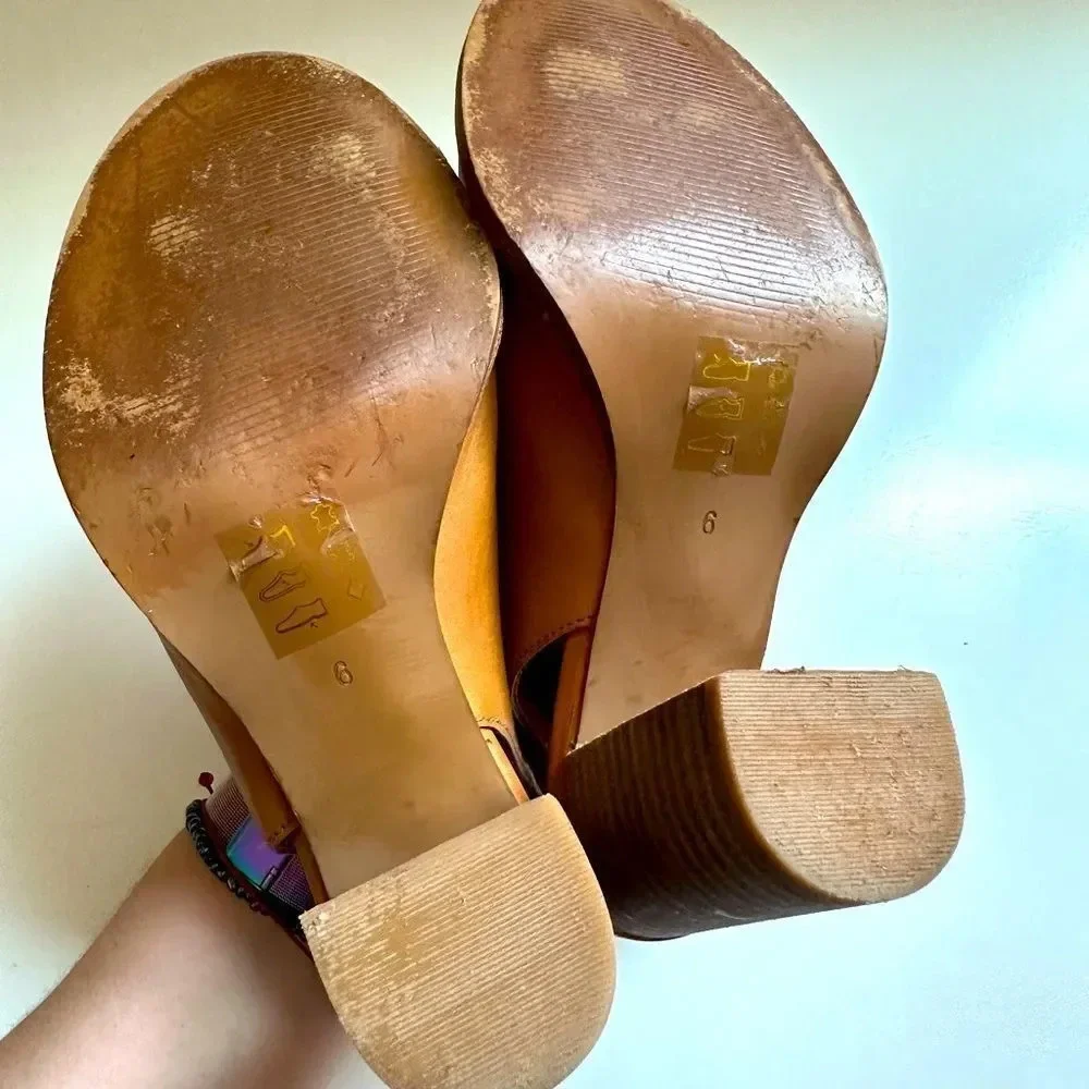 Madewell The Cary Sandal in Leather